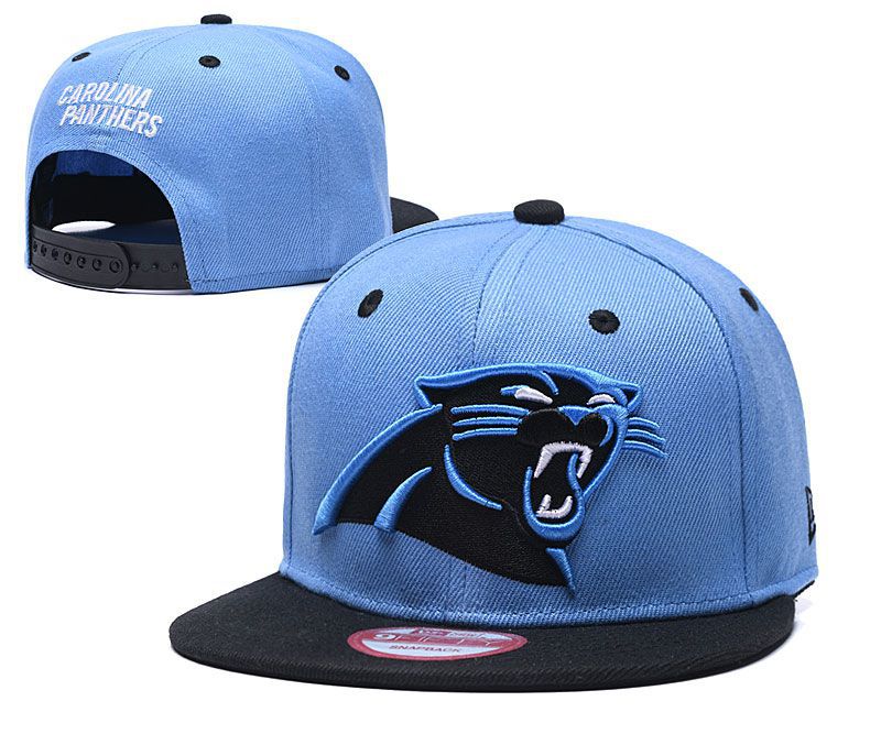 NFL Carolina Panthers Snapback hat LTMY0229->->Sports Caps